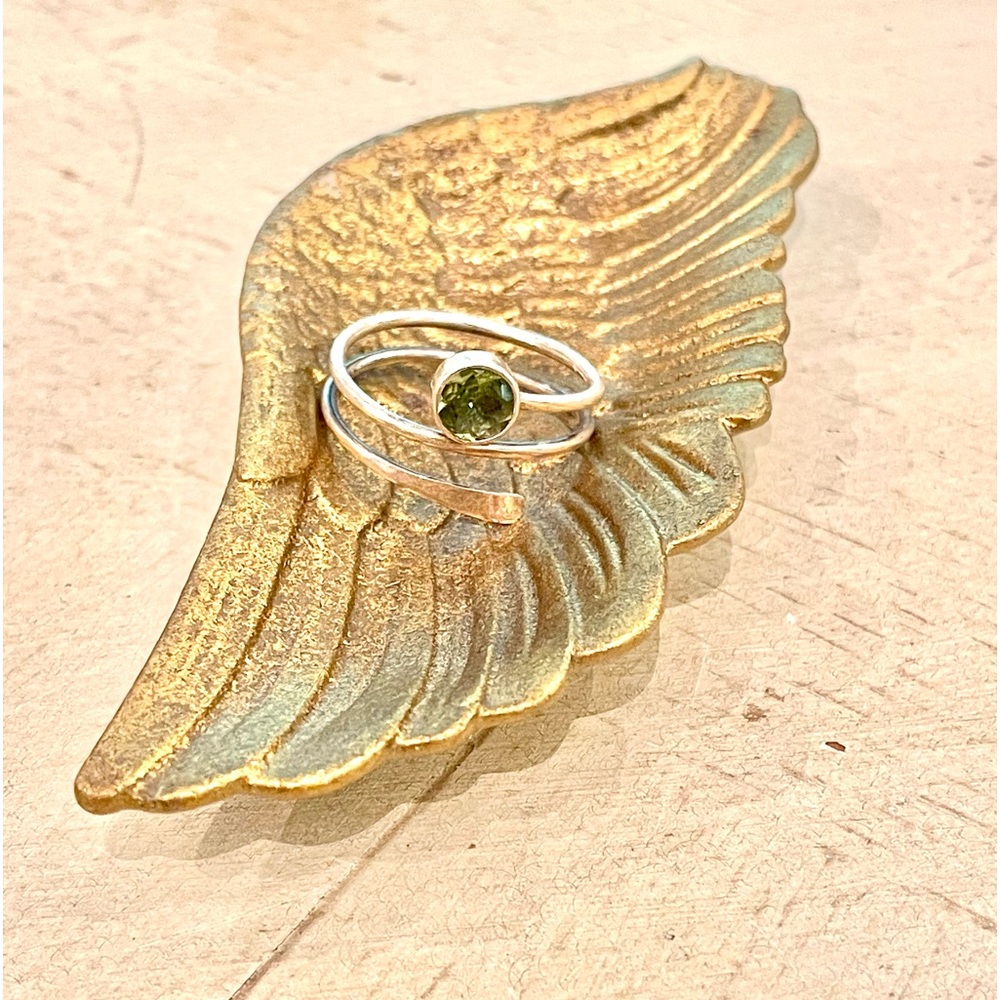 Peridot ring